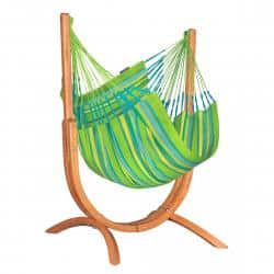 LA SIESTA Udine Outdoor Lime Hængestol med Stativ - Hængekøje