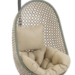 Udendørs hængestol med stativ Kave Home Cira - multifarvet polyrattan